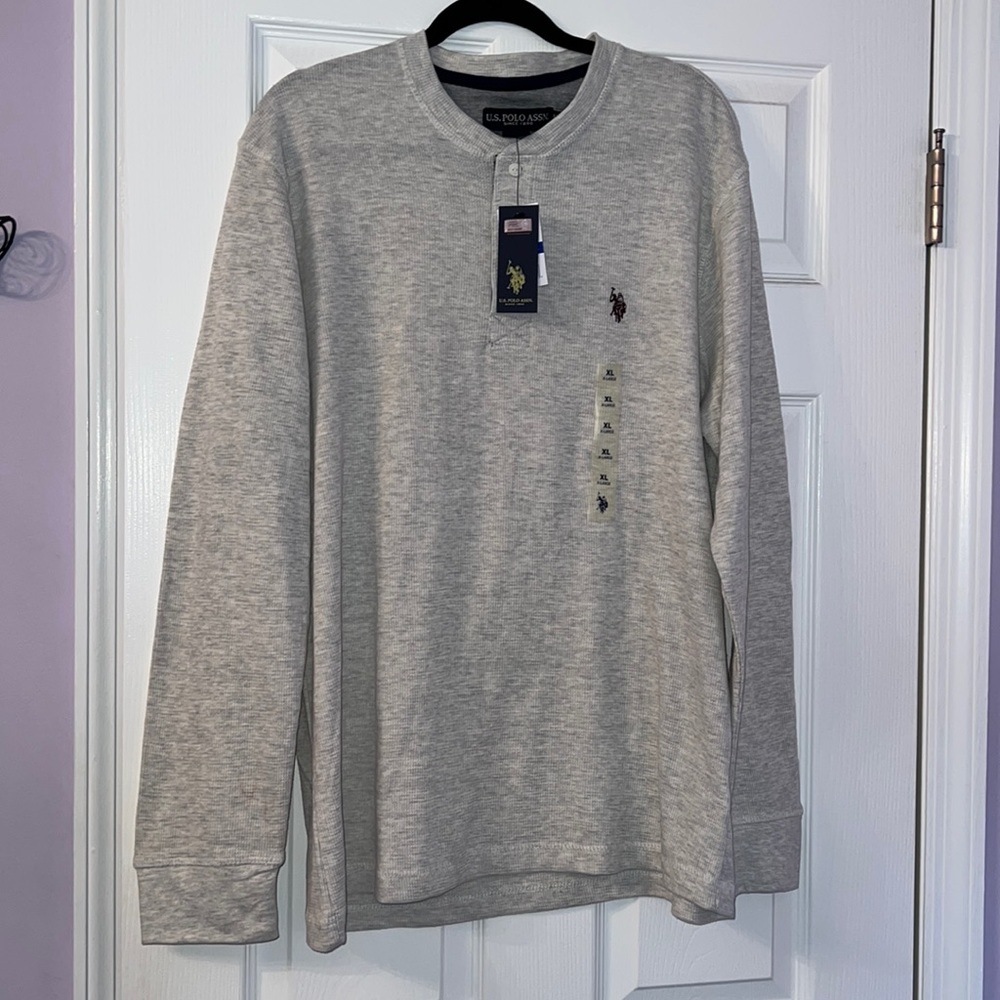Polo Assassin long sleeve waffle shirt